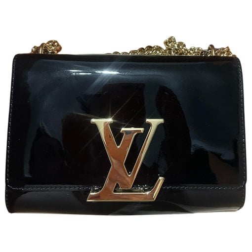 Louise patent leather handbag