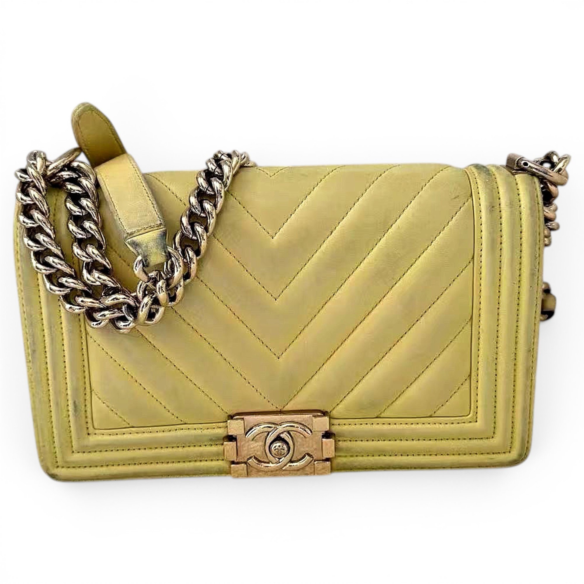 Boy leather crossbody bag