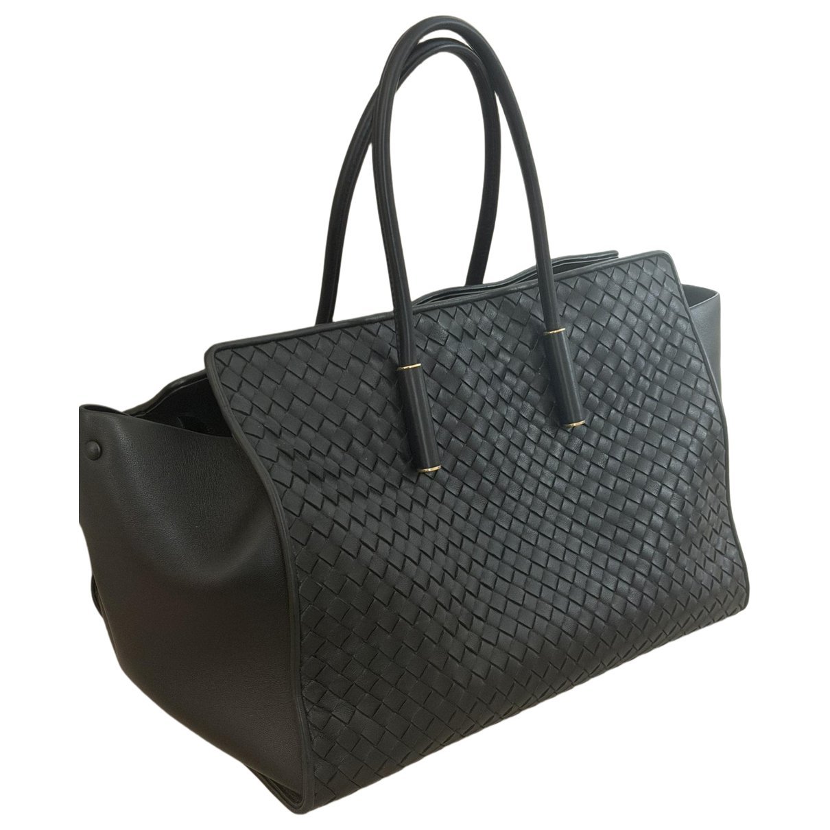 Leather tote