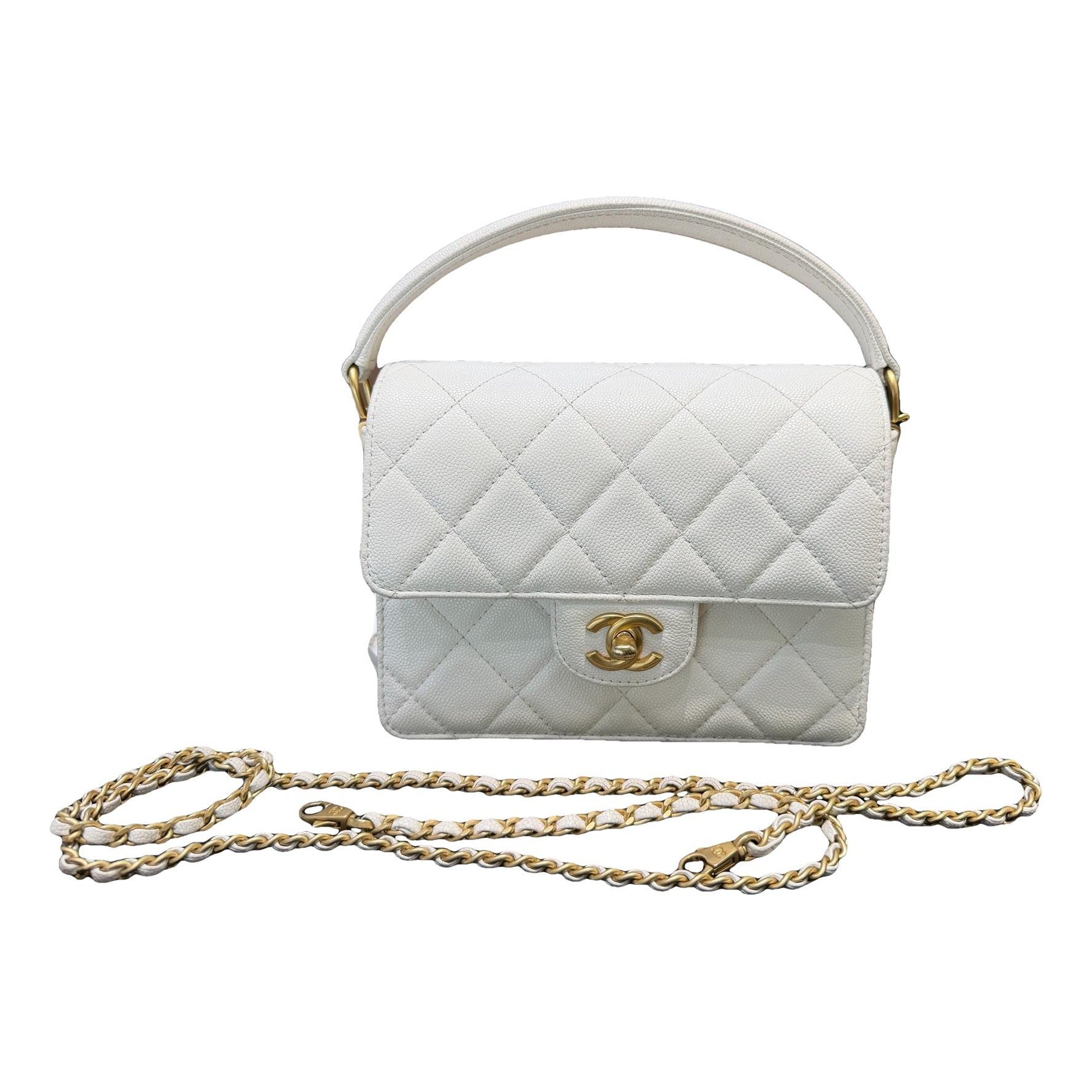 Timeless Classique Top Handle leather handbag