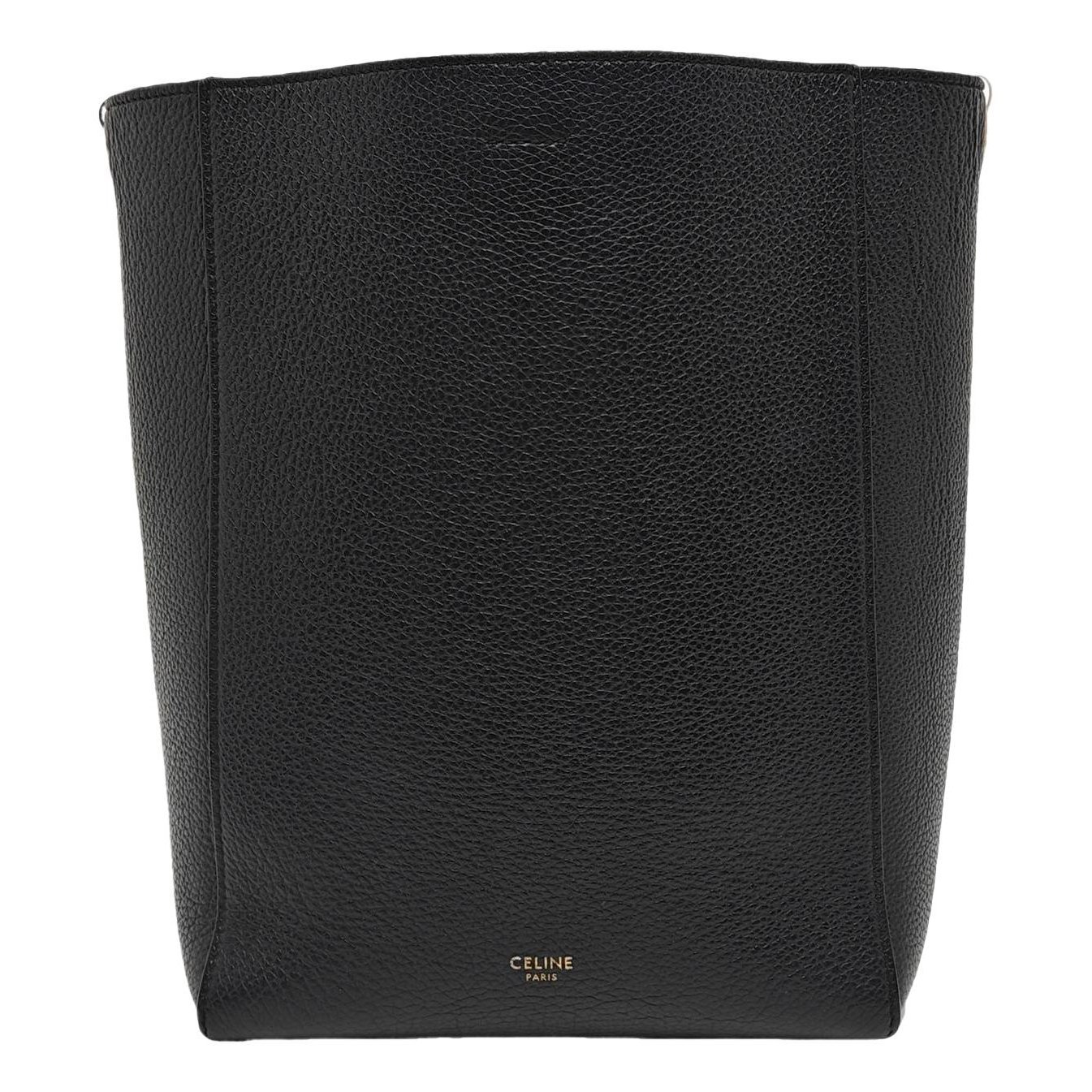 Seau Sangle leather handbag