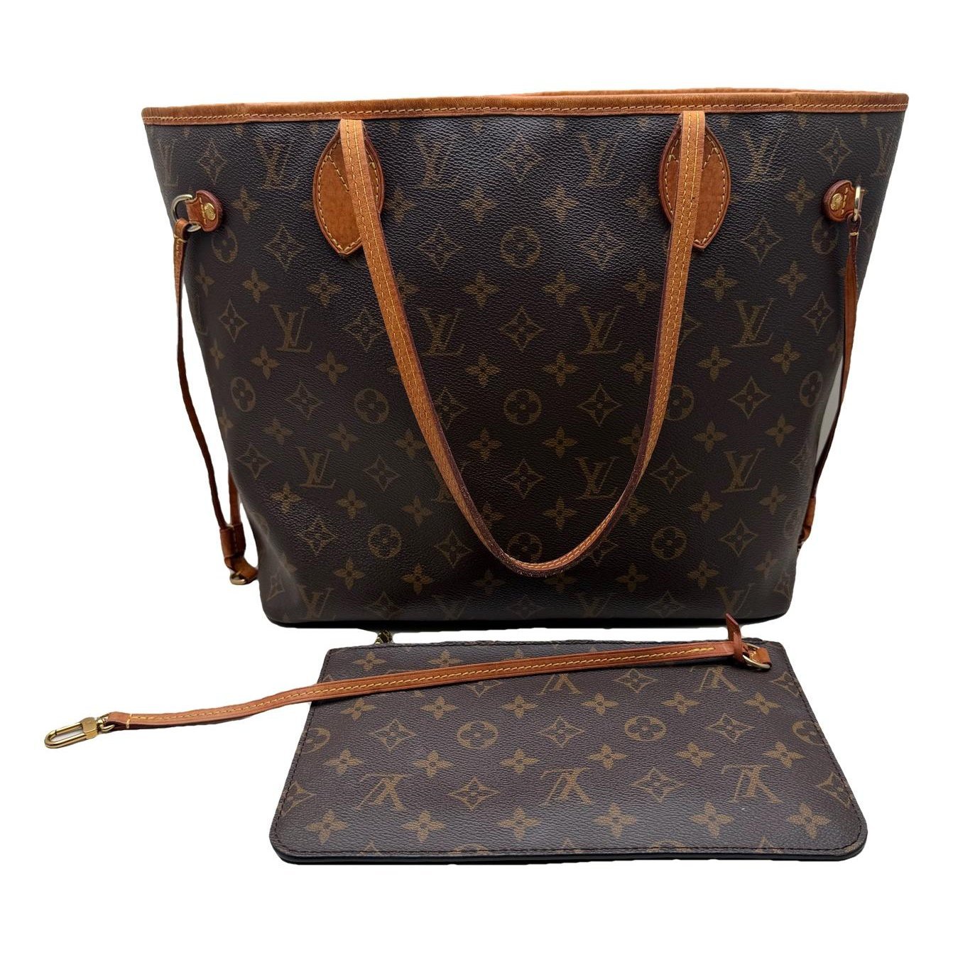 Neverfull leather handbag