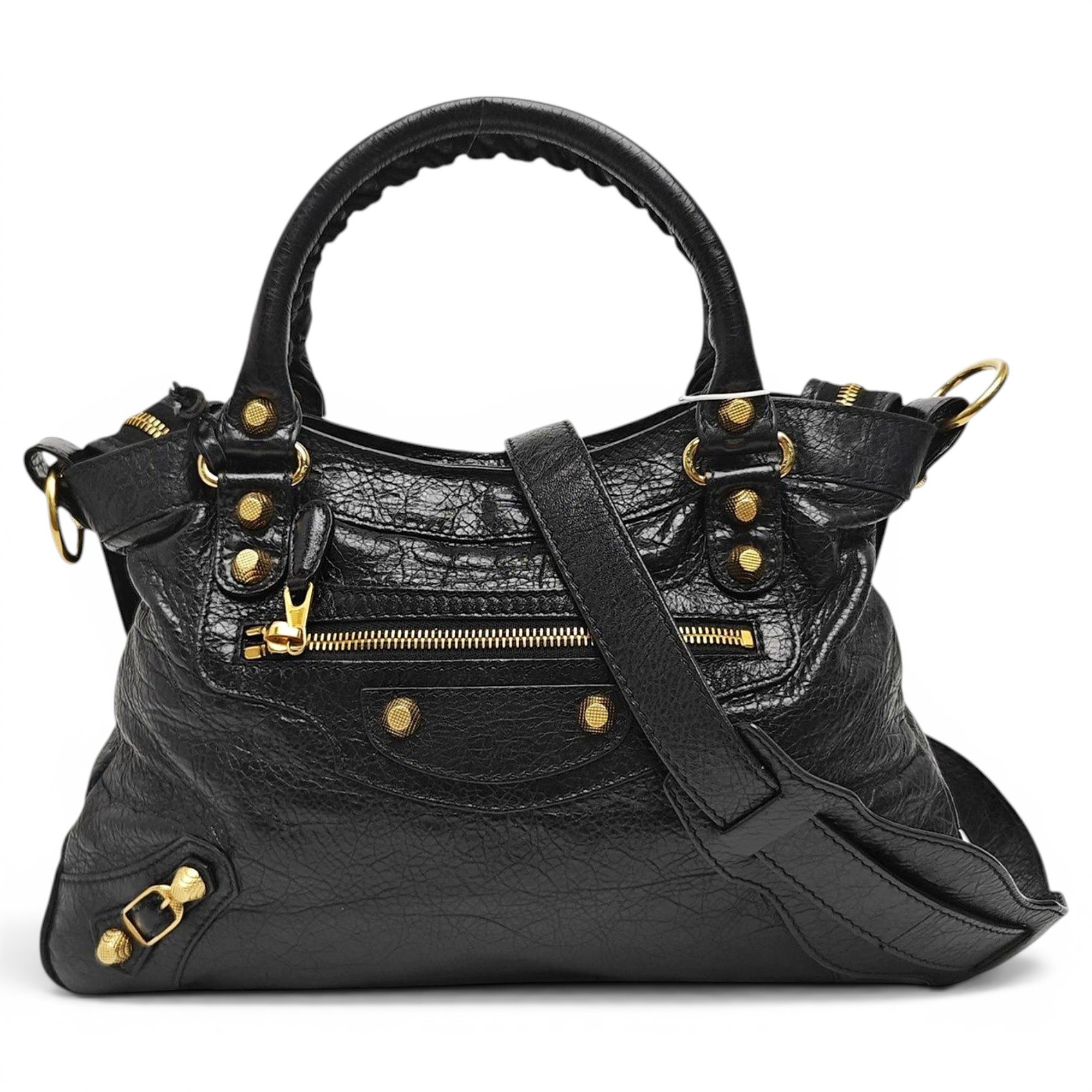Leather handbag