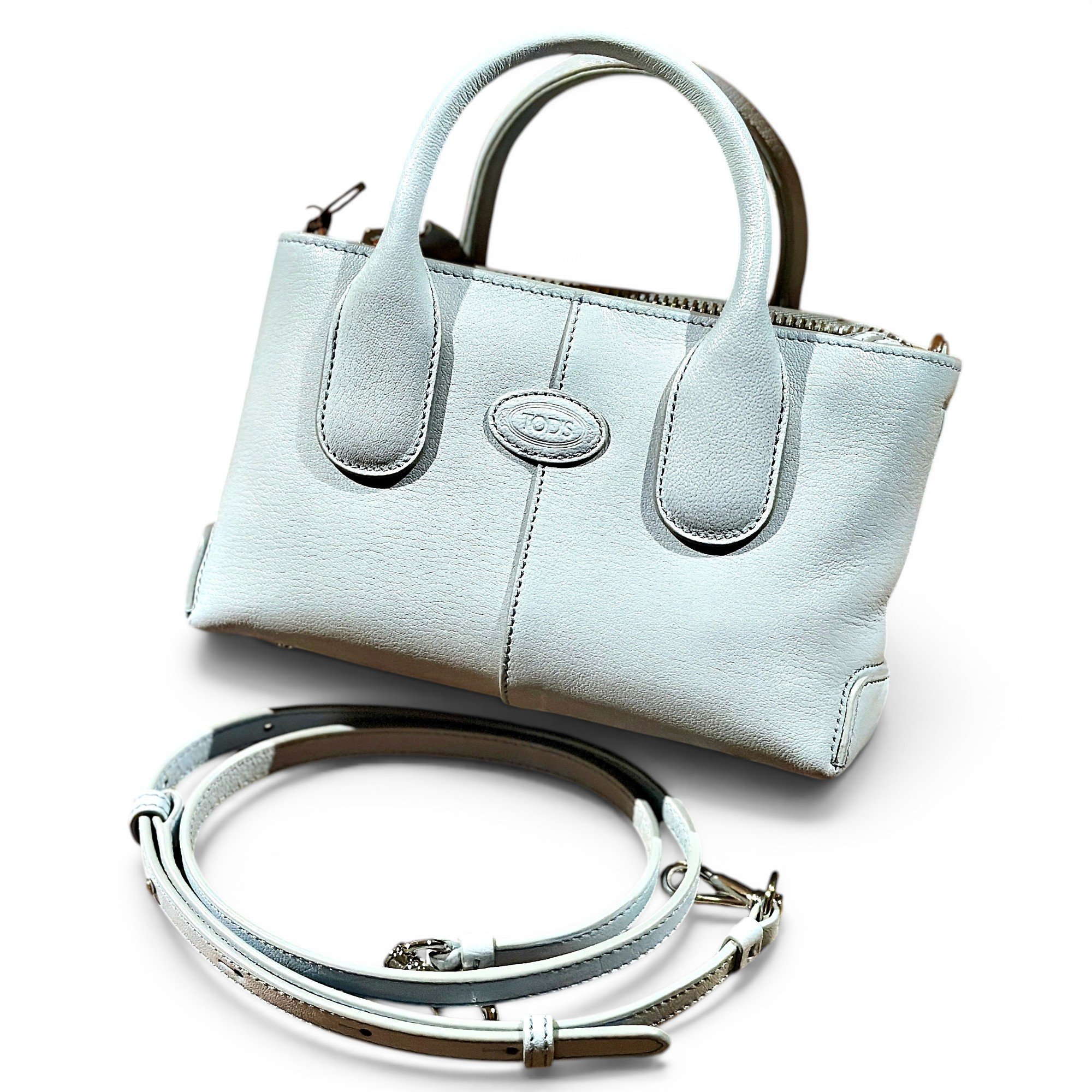 Leather crossbody bag