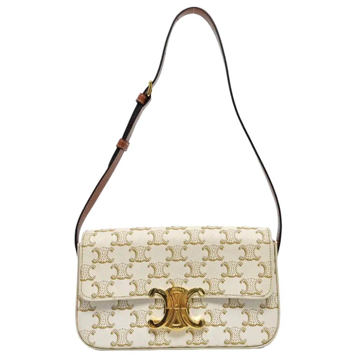 Triomphe leather handbag