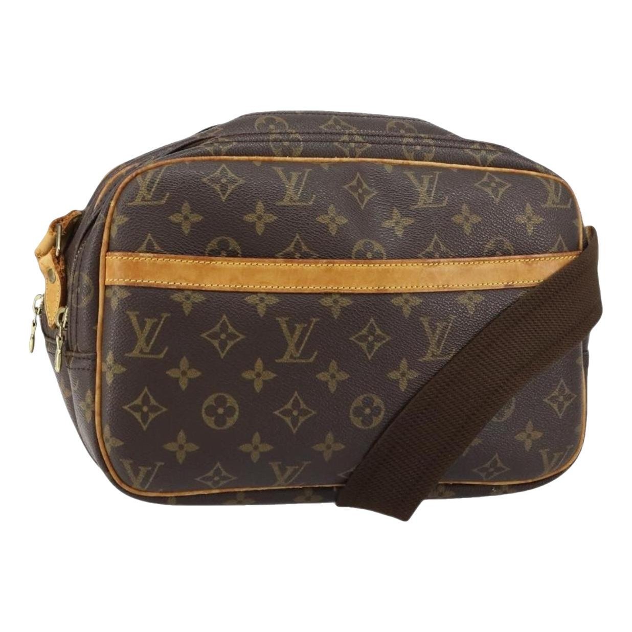 Reporter leather handbag