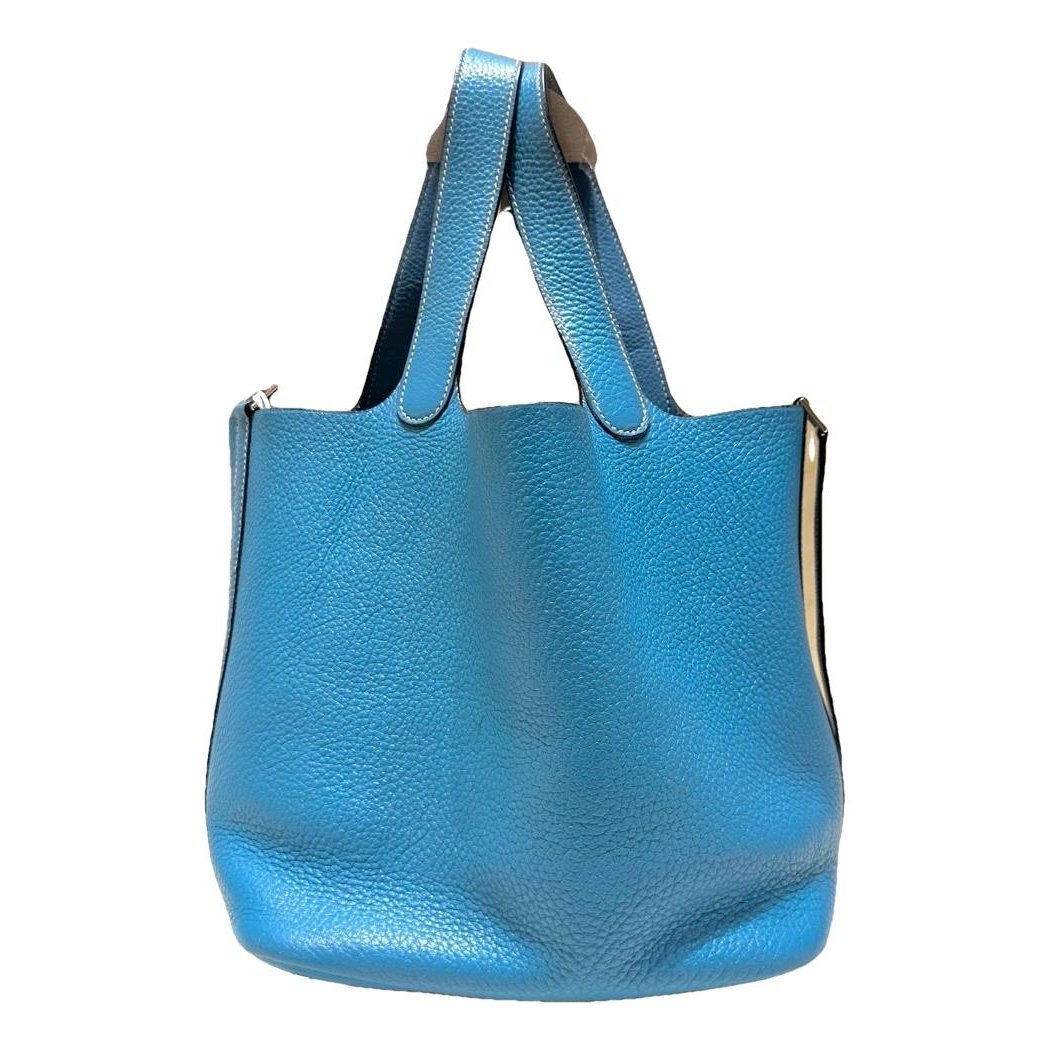 Picotin leather handbag
