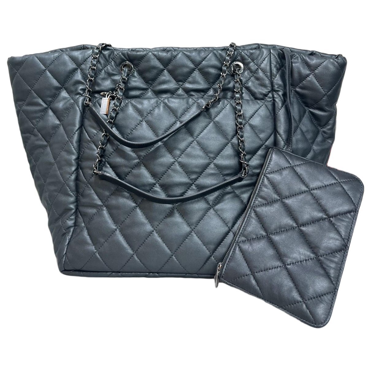 Classic CC Shopping leather tote