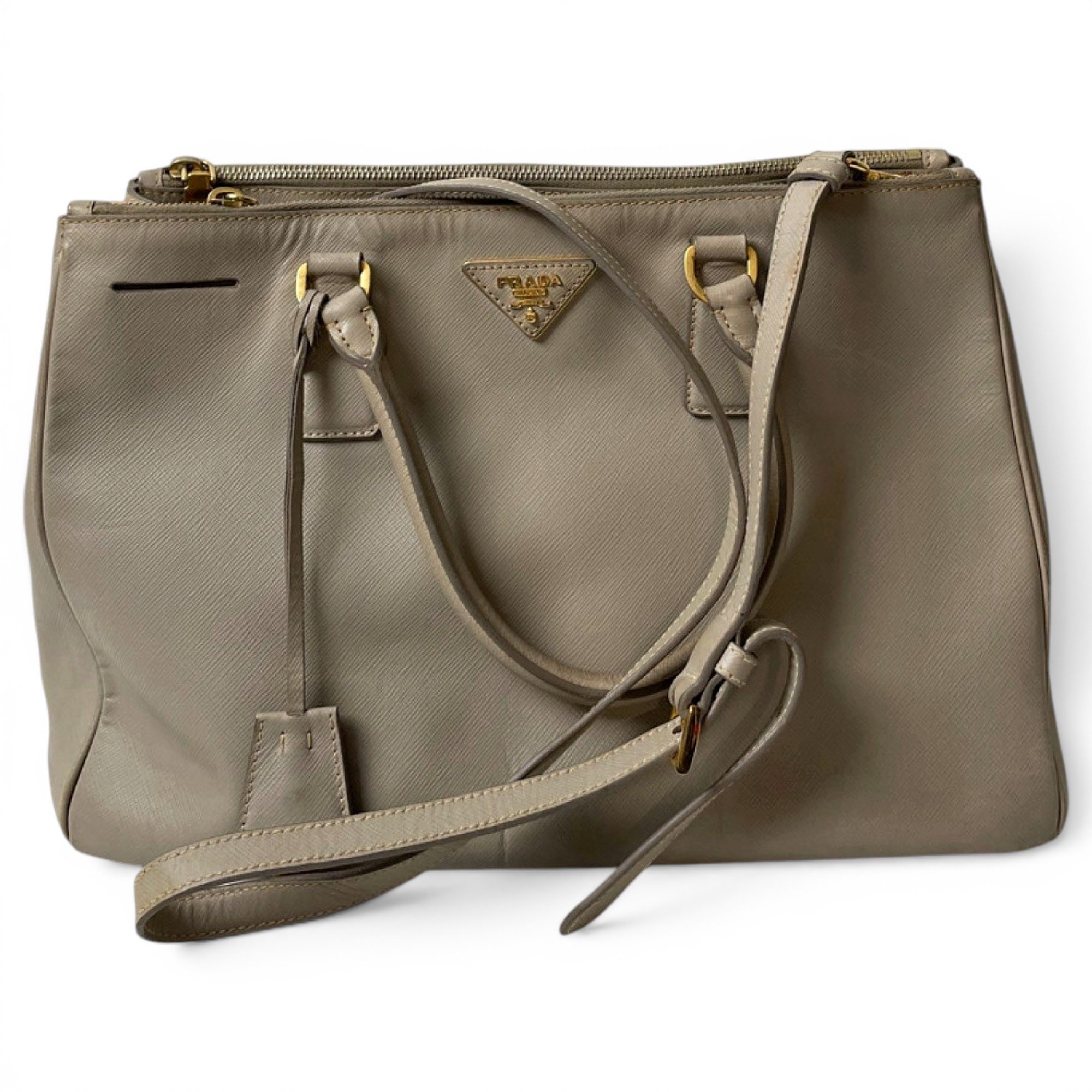 Galleria leather handbag
