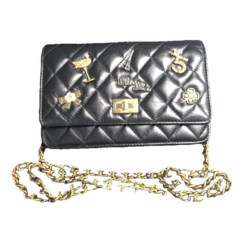 Wallet On Chain Timeless/Classique leather crossbody bag