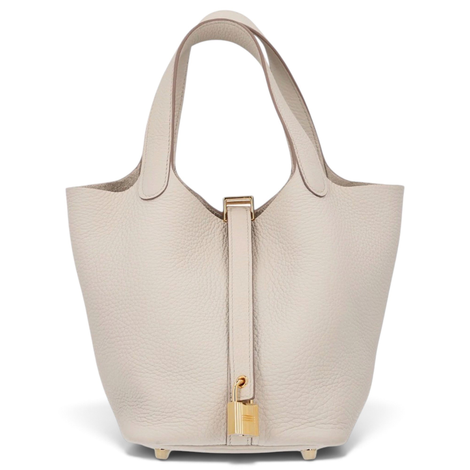 Hermes Picotin Handbag Beige