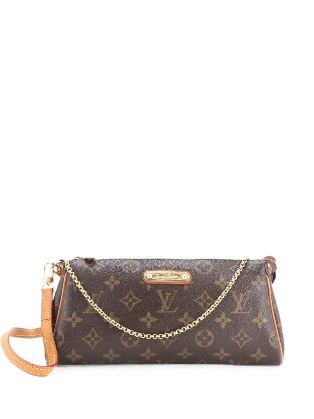 Eva Handbag Monogram Canvas clutch bag