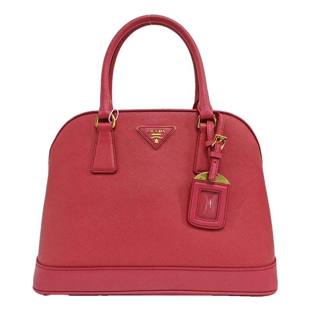 Promenade leather handbag