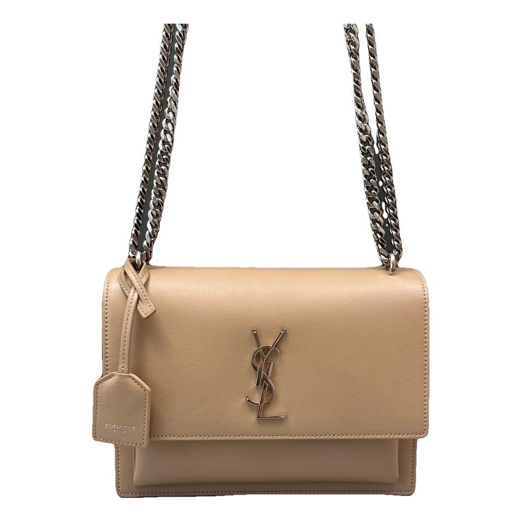 Sunset leather handbag