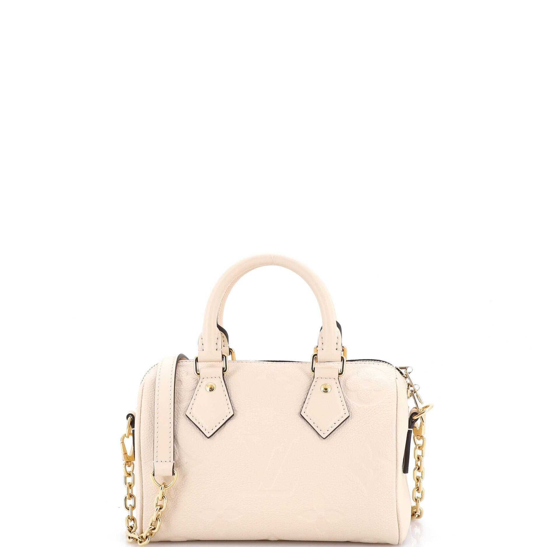 Louis Vuitton Speedy Bandouliere Bag Monogram Empreinte Giant 20