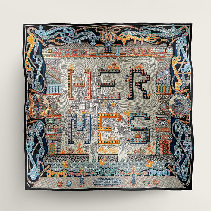 Super Silk Quest Scarf 90