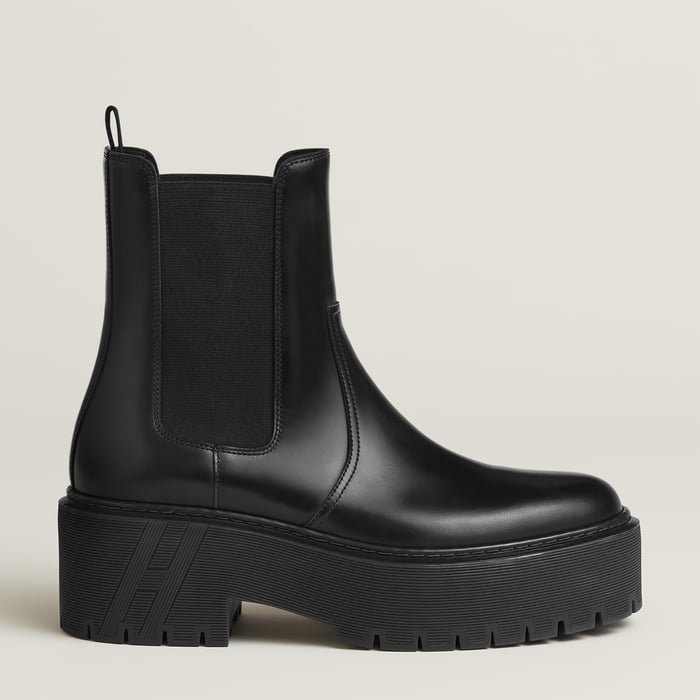 Noir Harrow Ankle Boot
