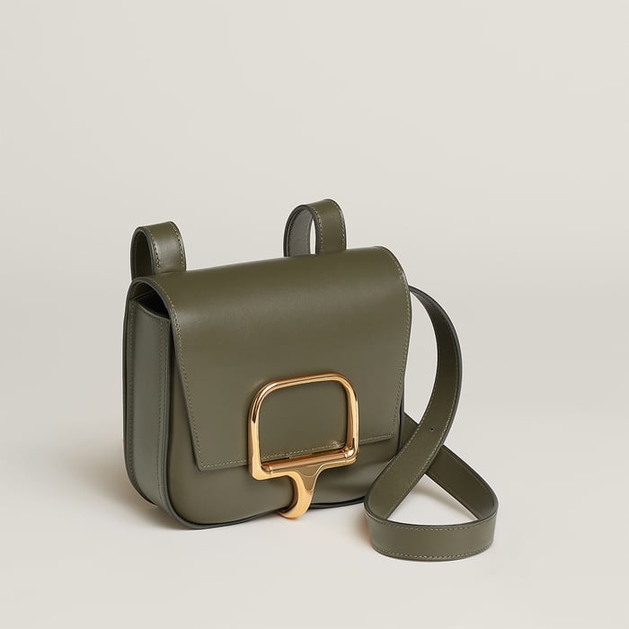 Vert Véronèse Hermès Della Cavalleria Mini Bag