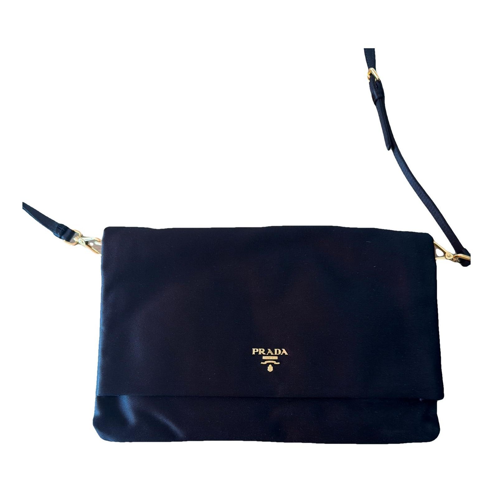 Silk clutch bag