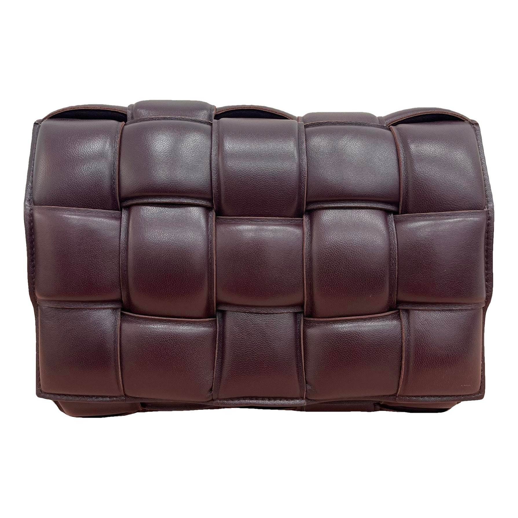 Cassette Padded leather handbag