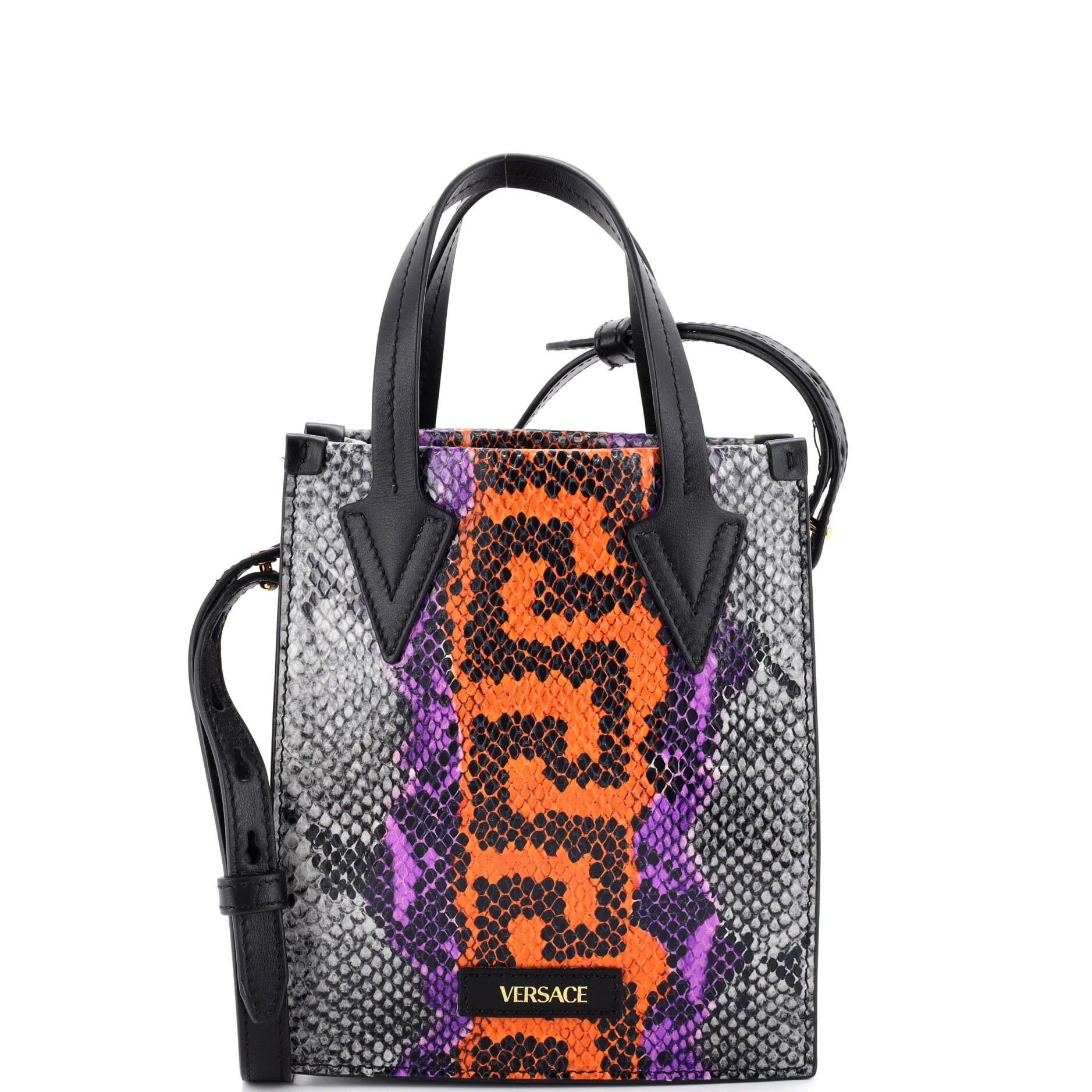 Leather tote