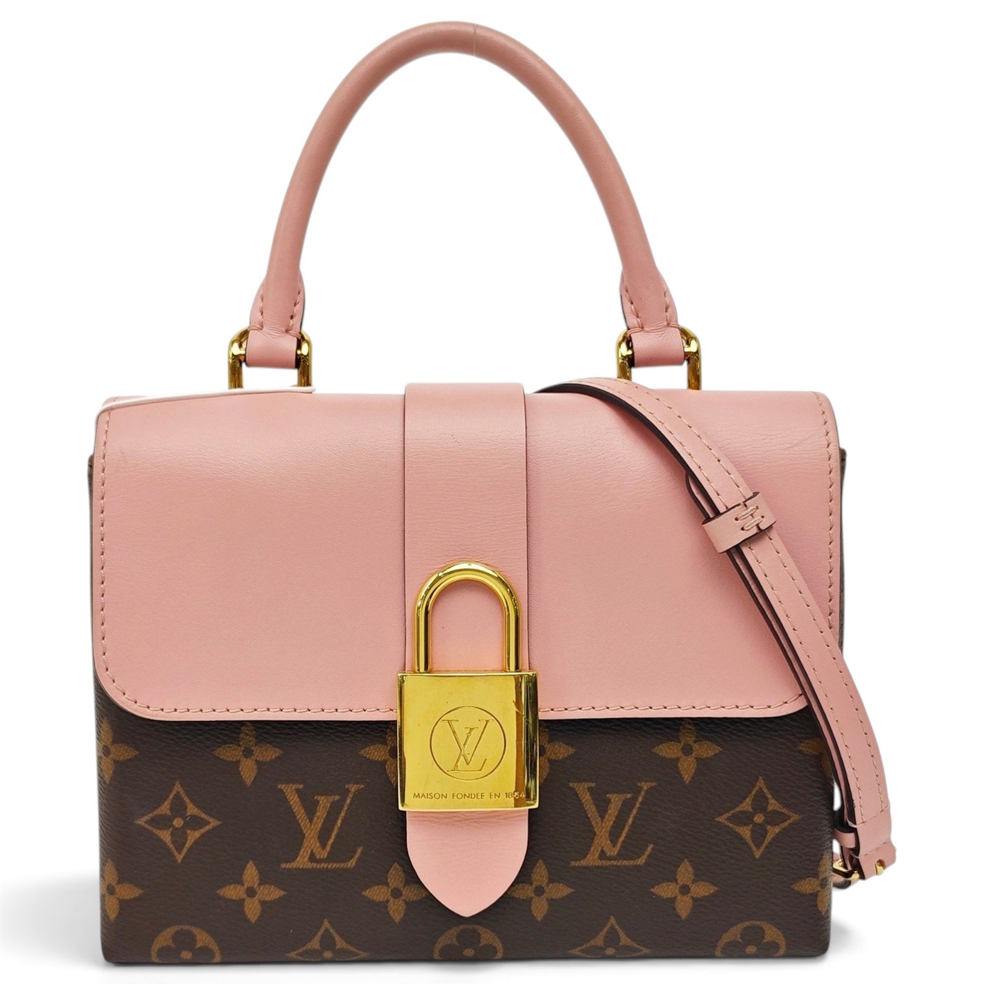 Locky BB leather handbag