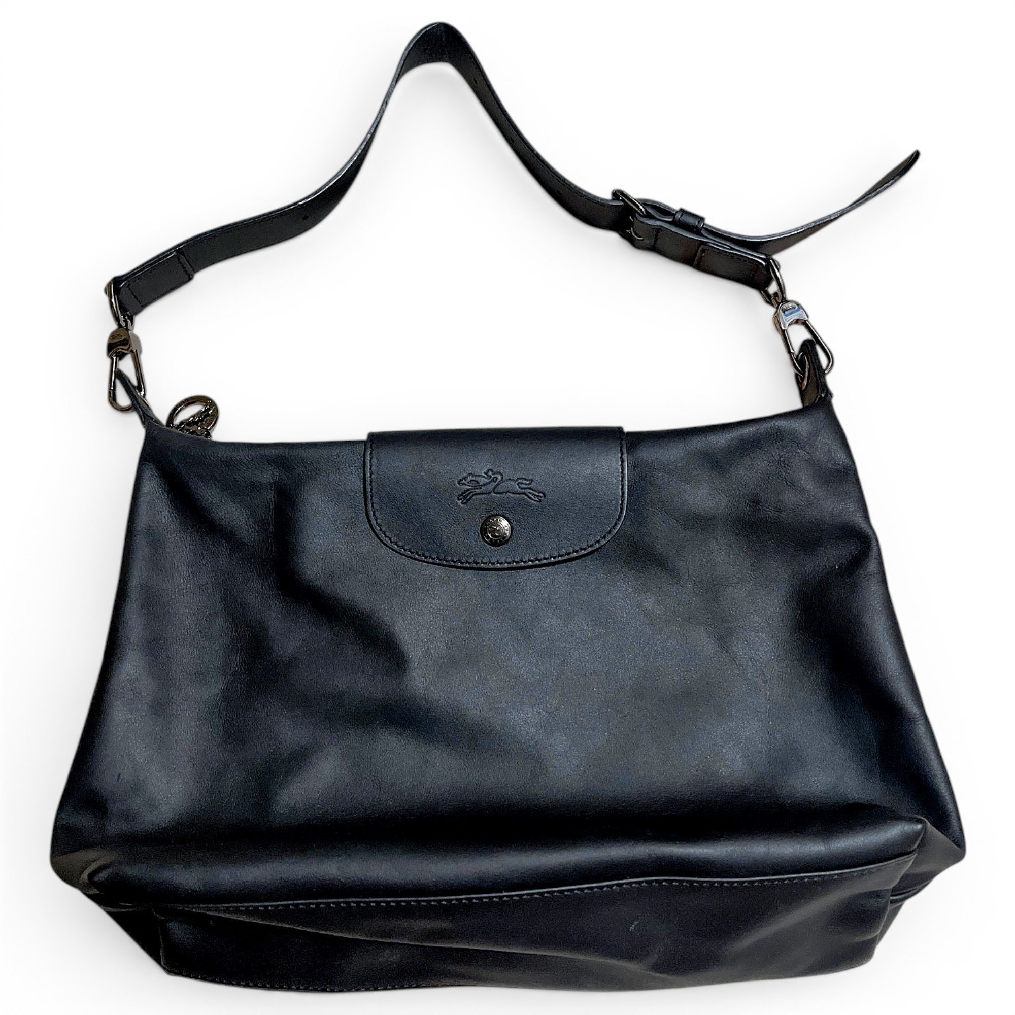 Pliage leather handbag
