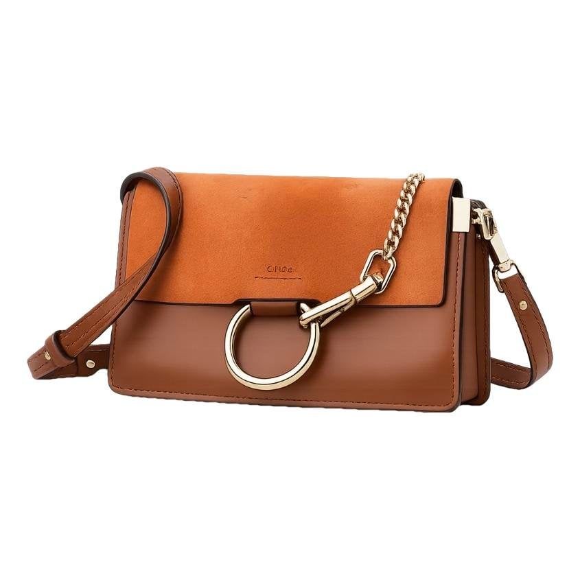 Faye leather handbag