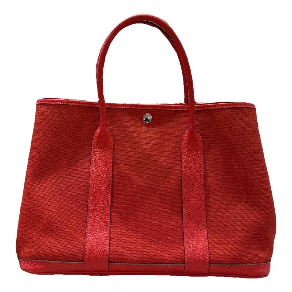 Garden Party leather handbag