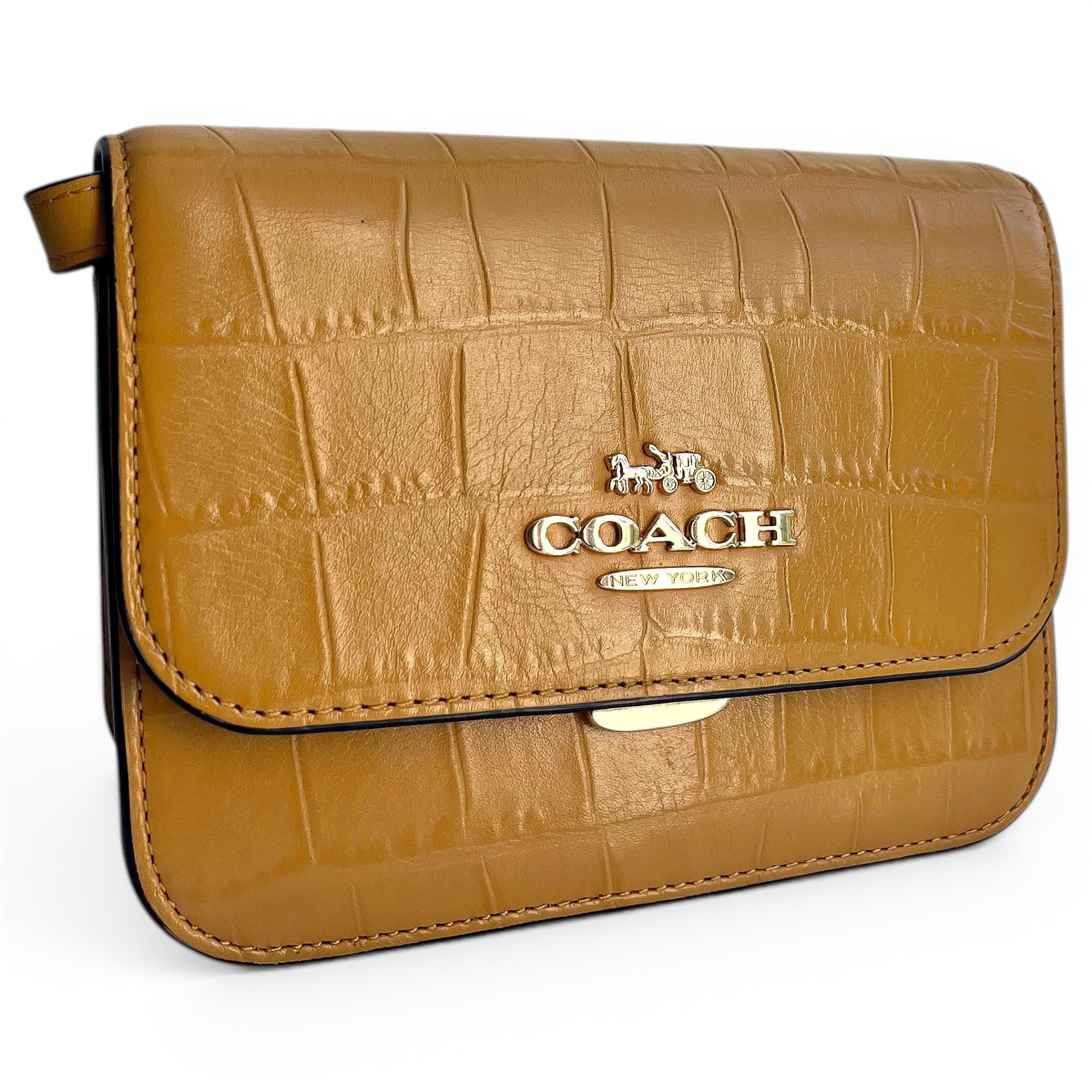 Leather crossbody bag