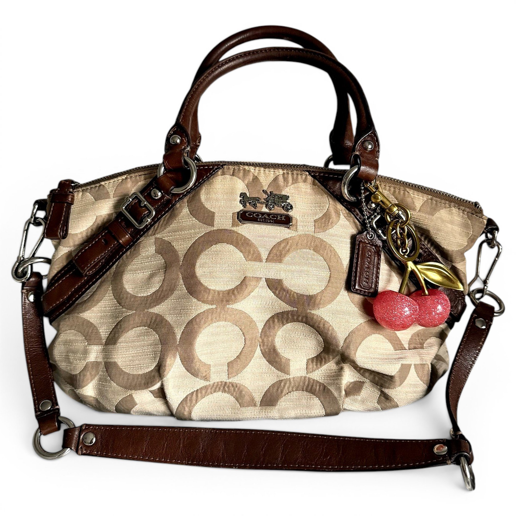 Madison cloth satchel