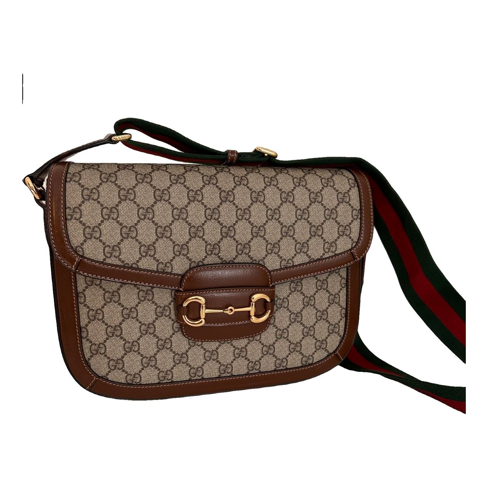 Horsebit 1955 Flap cloth crossbody bag