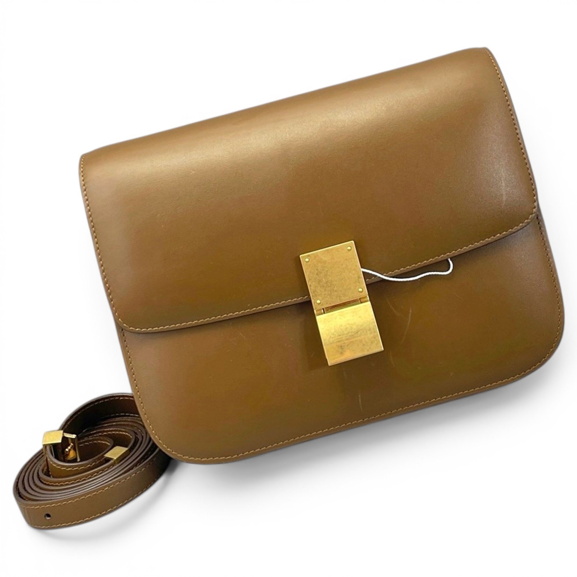 Classic leather handbag