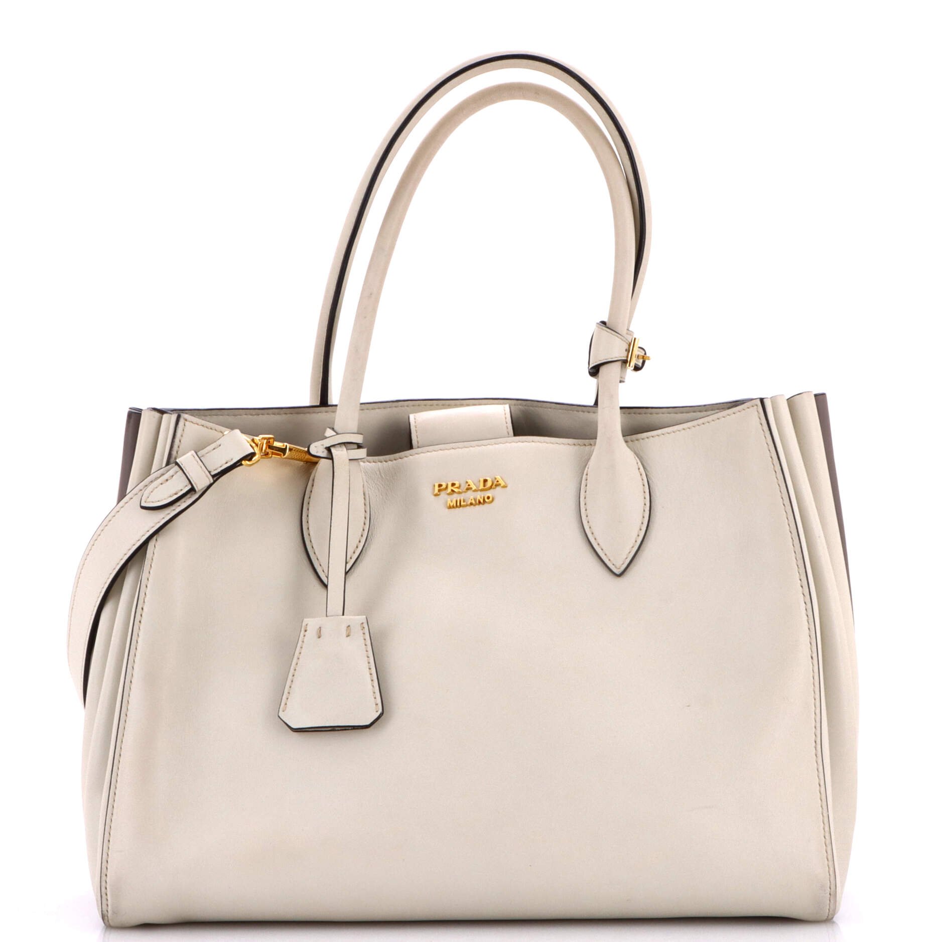 Soft Bibliotheque Tote City Calfskin Medium