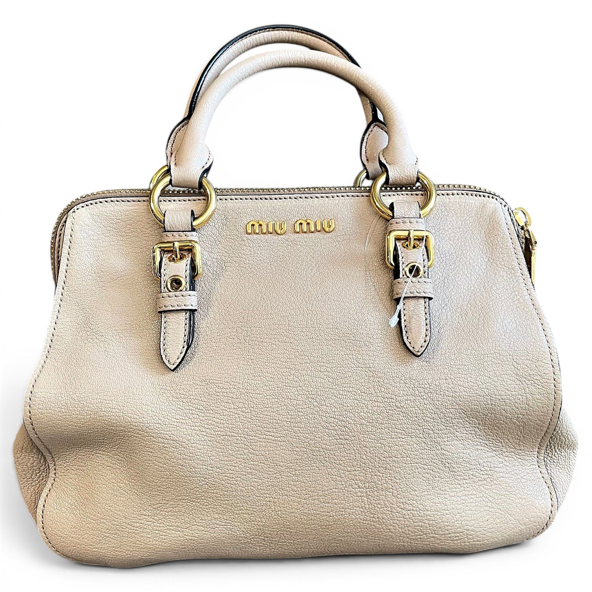 Leather handbag