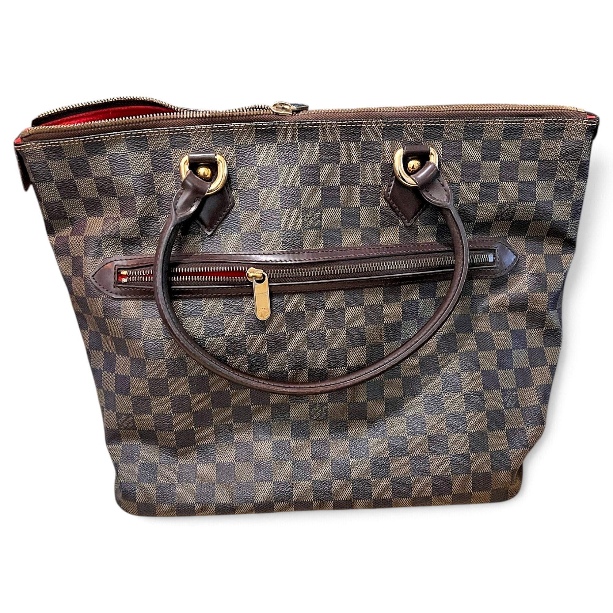 Leather tote
