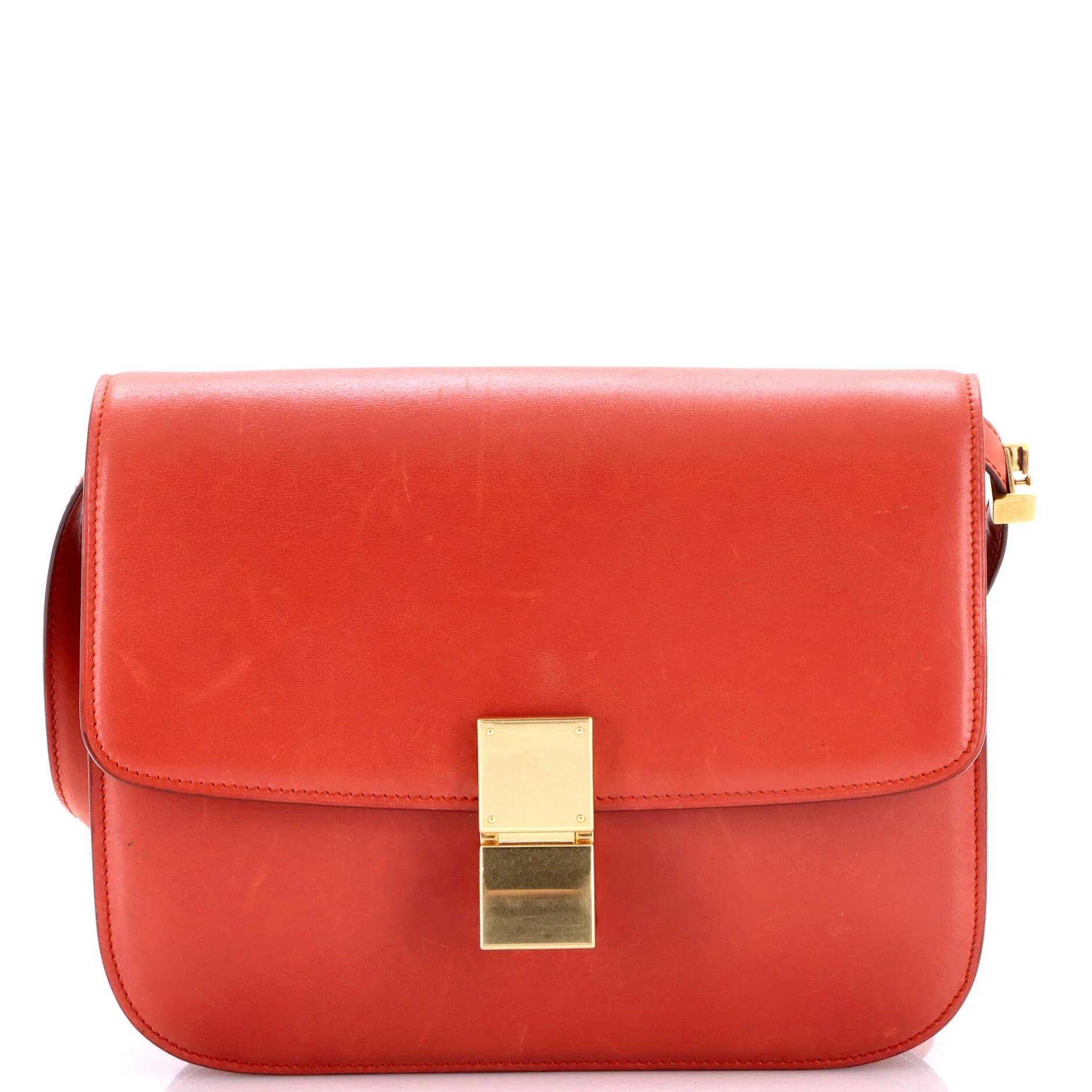 Leather crossbody bag