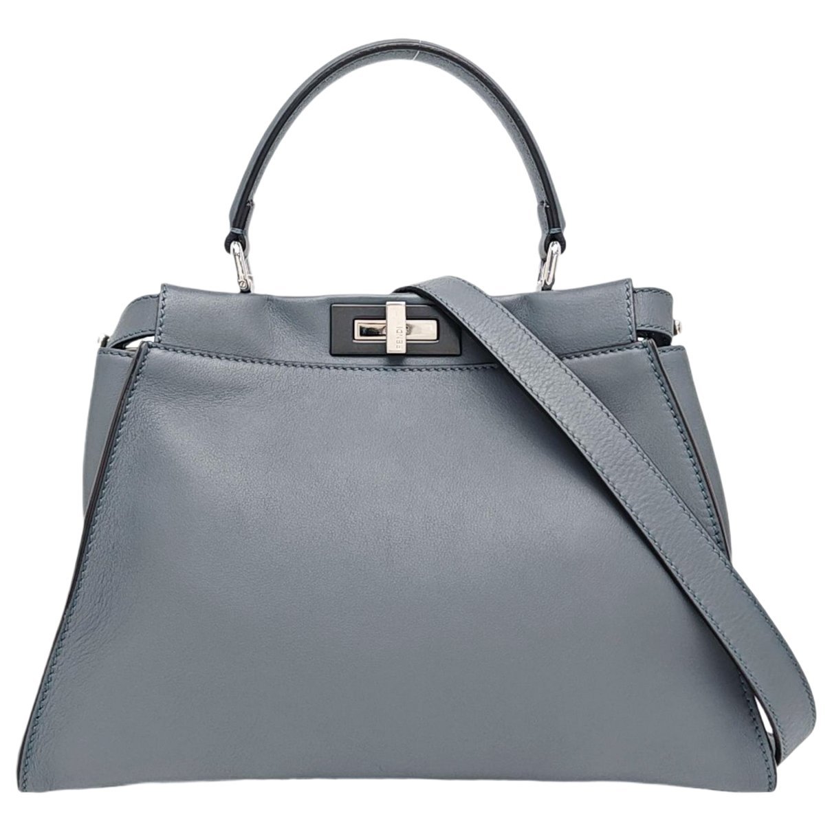 Peekaboo leather handbag