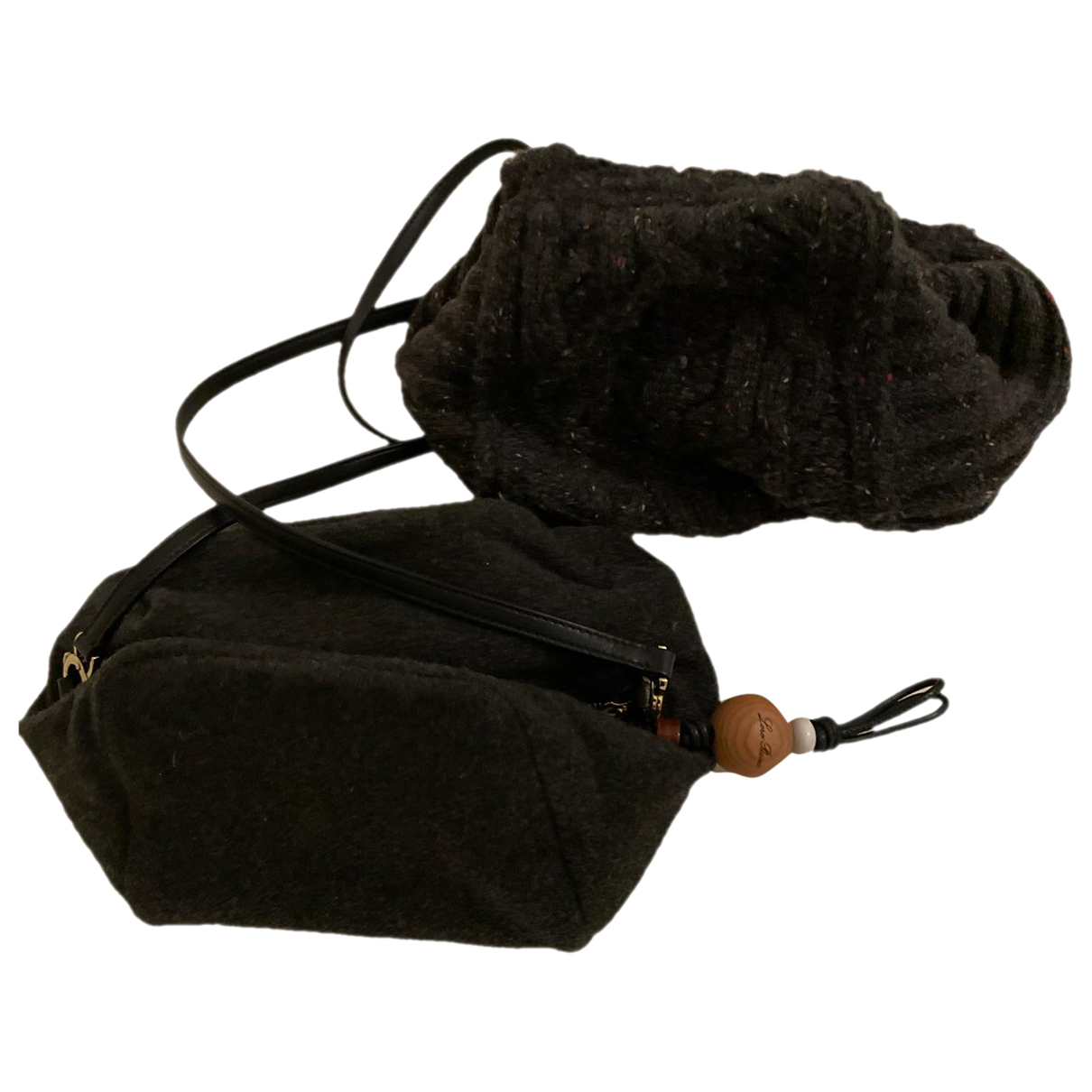 Loro Piana Wool clutch bag