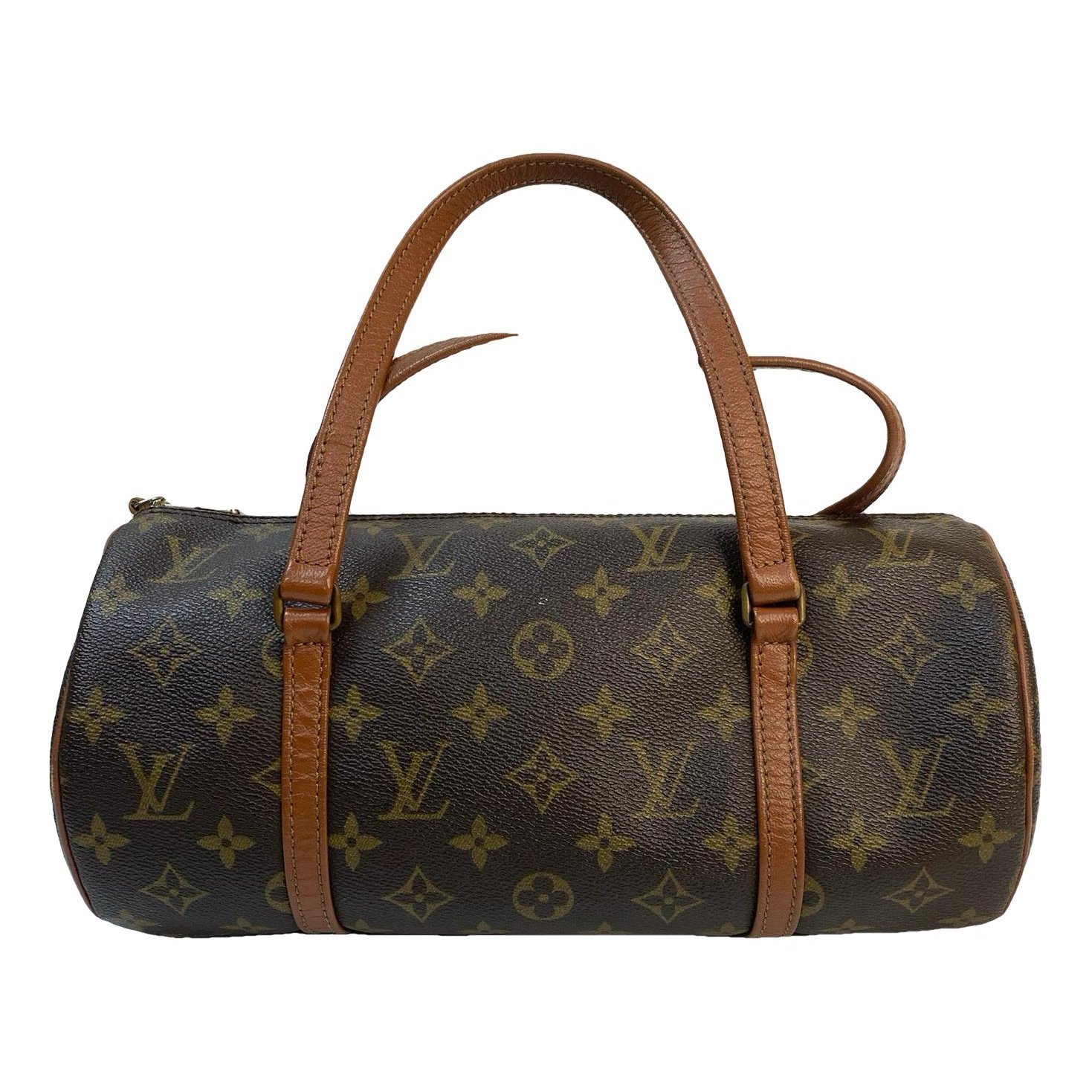 Papillon leather handbag