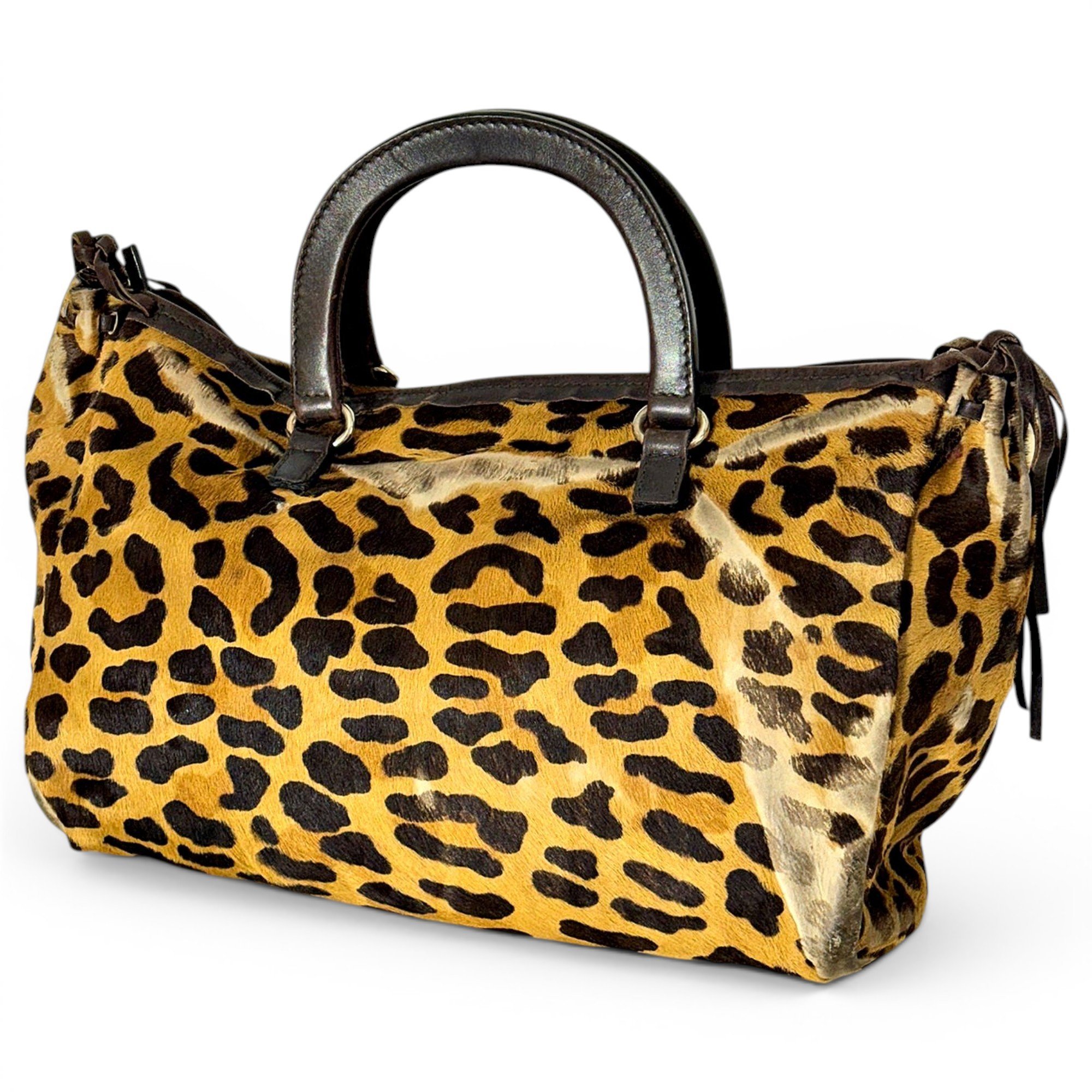 Pony-style calfskin handbag