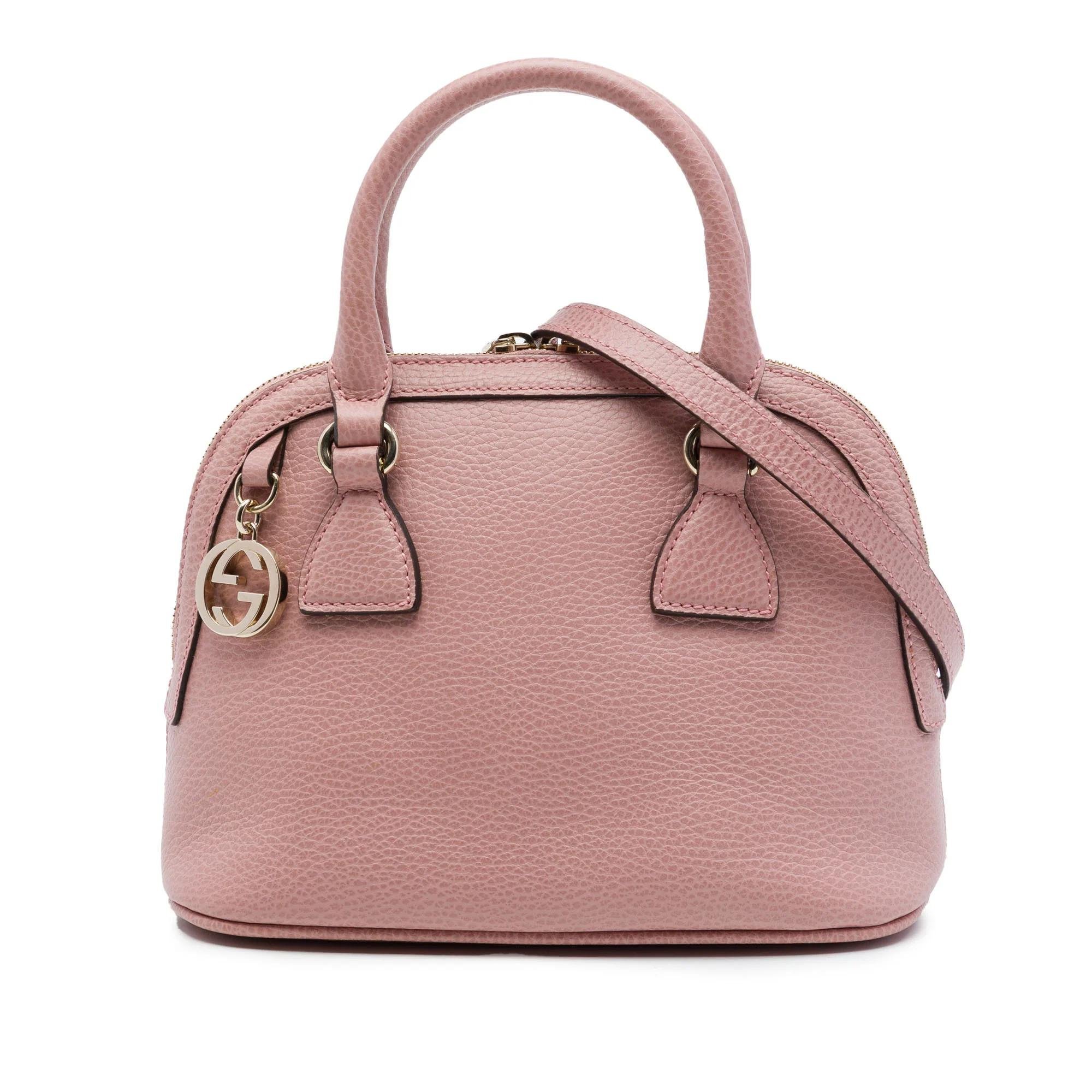 Dôme pony-style calfskin handbag