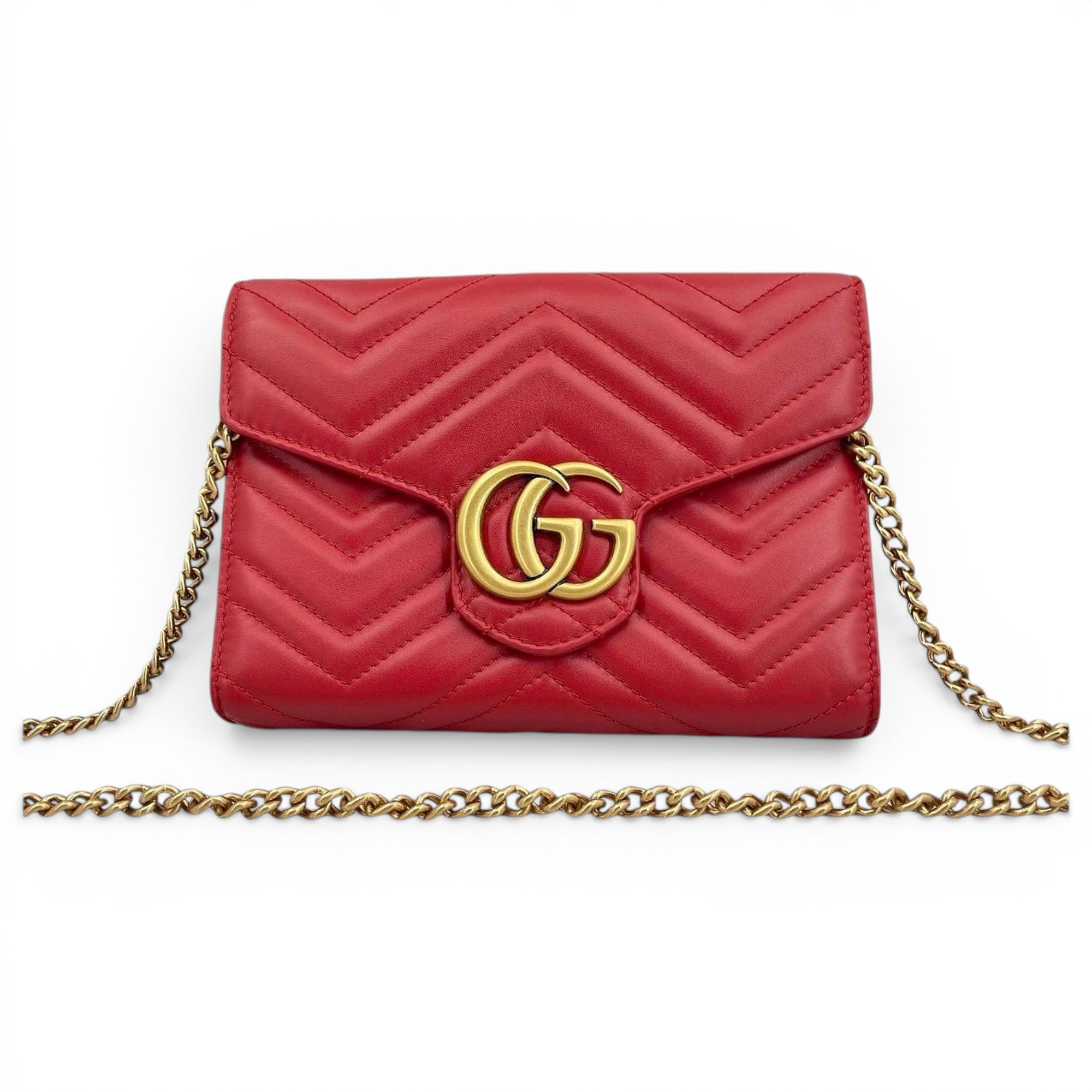 GG Marmont Chain leather handbag