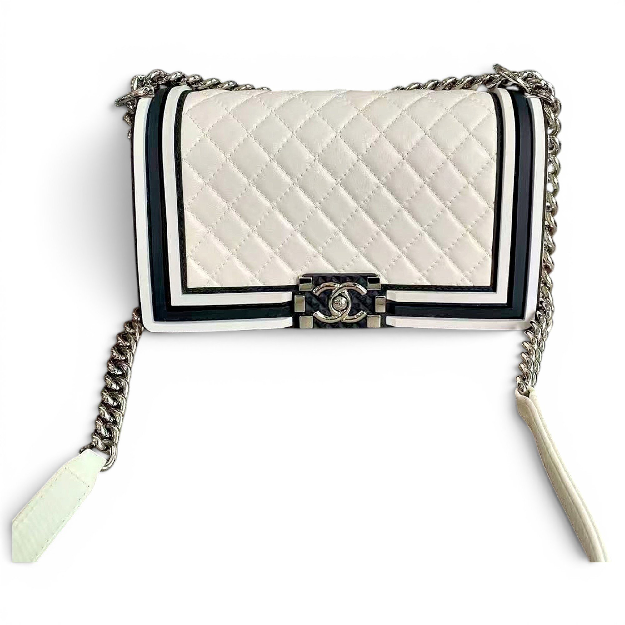 Boy leather crossbody bag