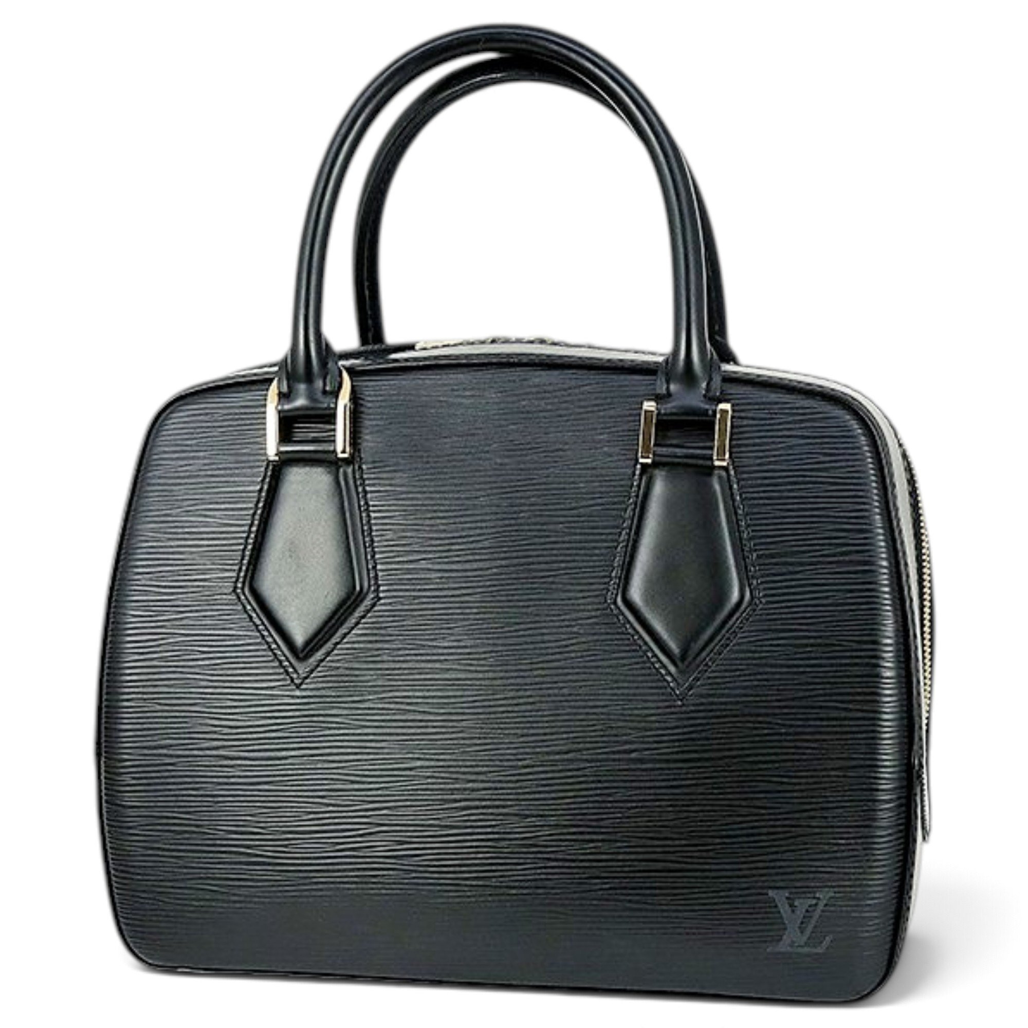 Sablon leather handbag