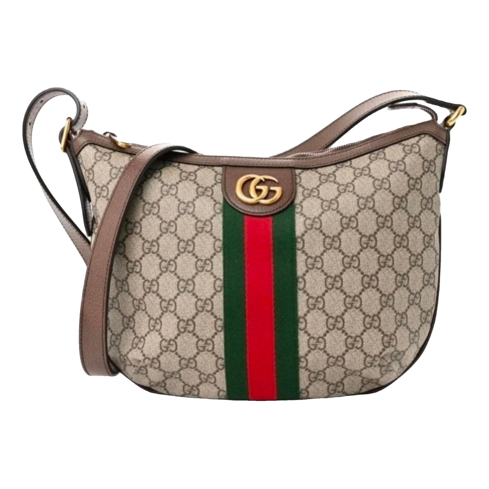 Ophidia Hobo leather handbag