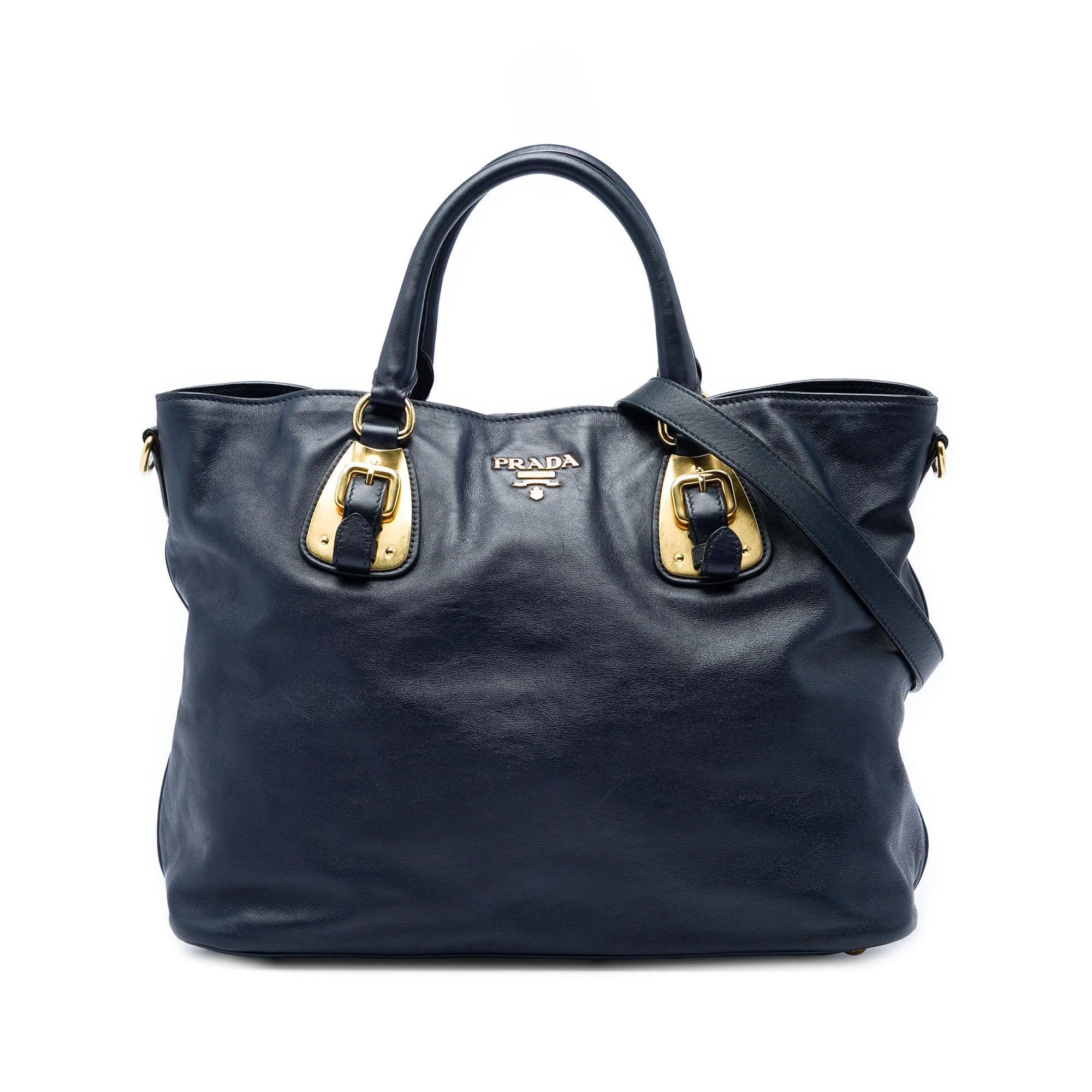 Soft leather satchel