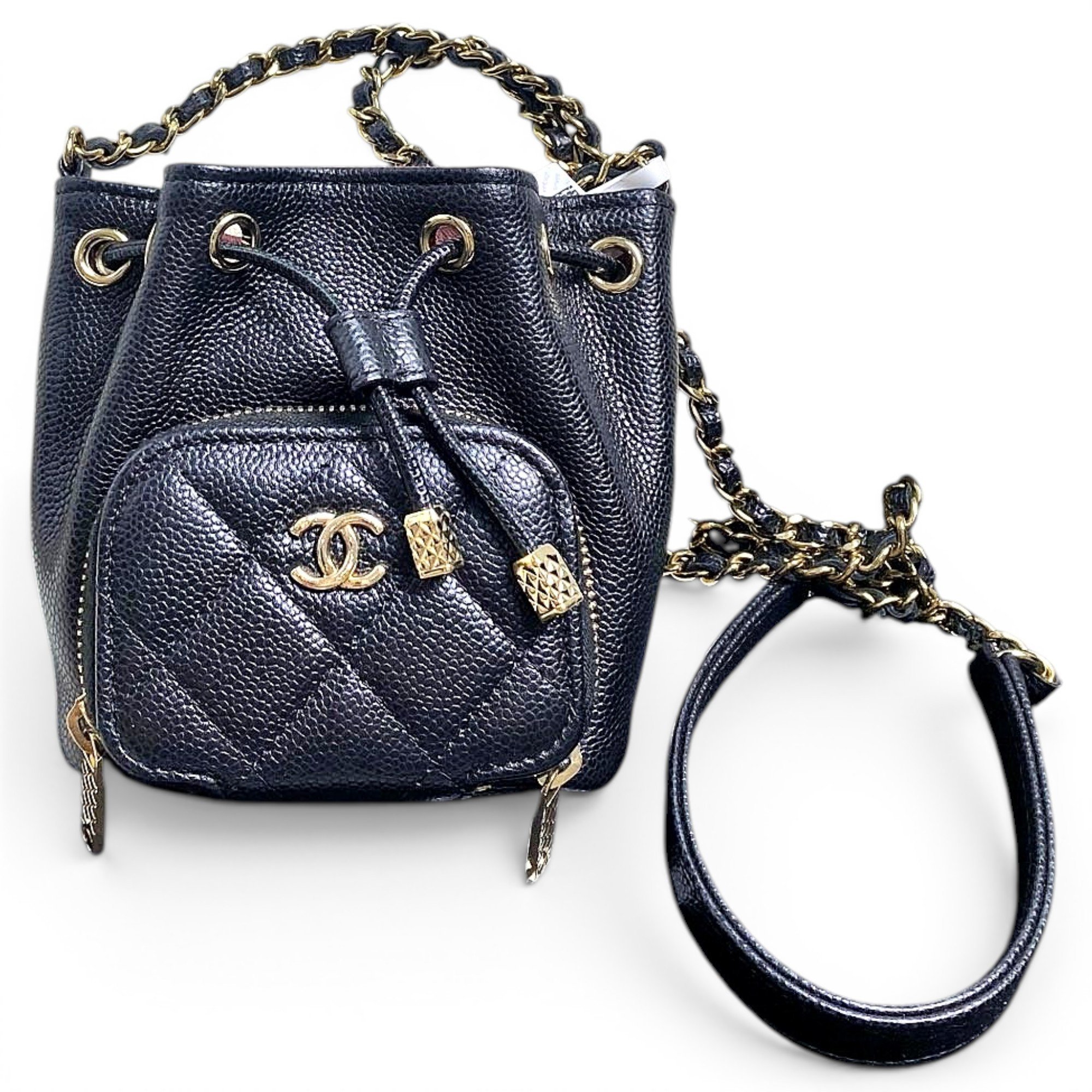 Leather handbag
