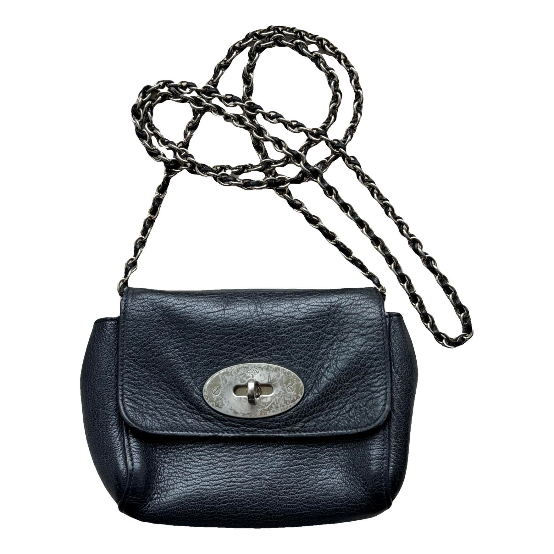 Lily leather crossbody bag