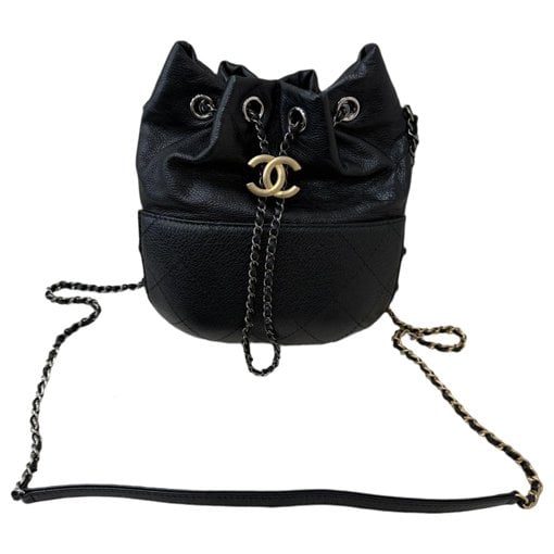 Gabrielle Bucket leather crossbody bag